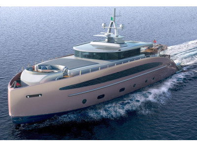 Алюминиевая Моторная Яхта 30 м Алюминиевая Моторная Яхта 30 м
