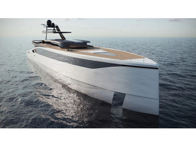 Алюминиевая Яхта 45 м Fast Yacht Алюминиевая Яхта 45 м Fast Yacht