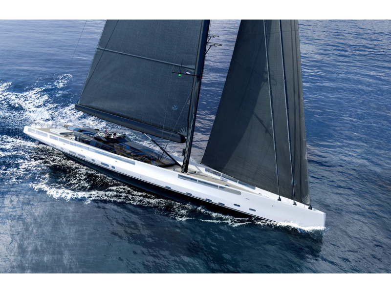 Парусная Супер Яхта 60 м Super Sloop