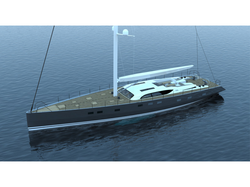 Яхта 30 м Steel Sloop  